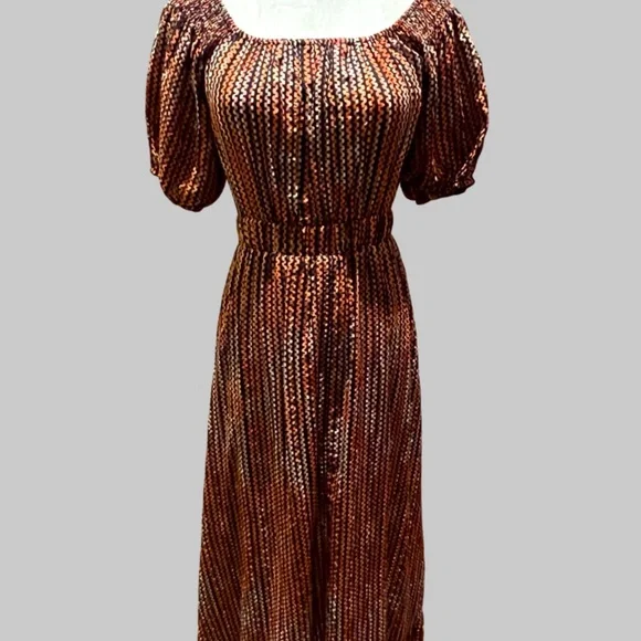 ‼️💥PRICE DROP ☄️ 
NWT Ramy Brook Striped Megan Cutout Maxi Dress Size XS - Picture 9 of 13